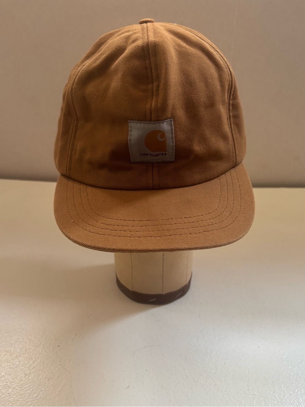 Vintage Carhartt Canvas Insulated Cap Hat w/Ear Flaps Made in USA - Size L